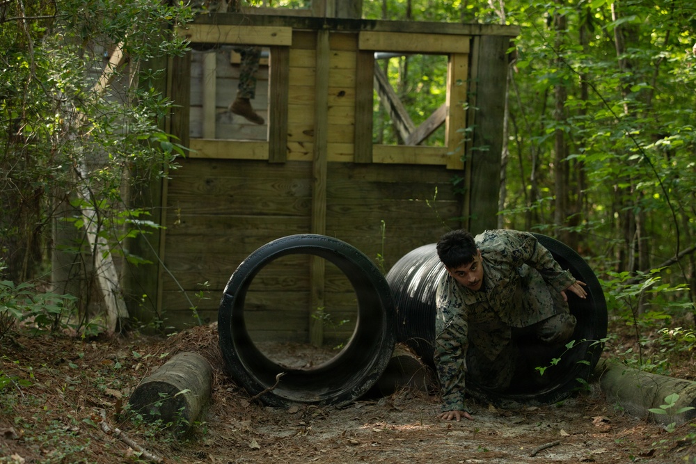 2nd Marine Logistics Group Improves Combat Readiness with Endurance Course