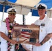 USS Carl M. Levin Holds Change of Command Ceremony