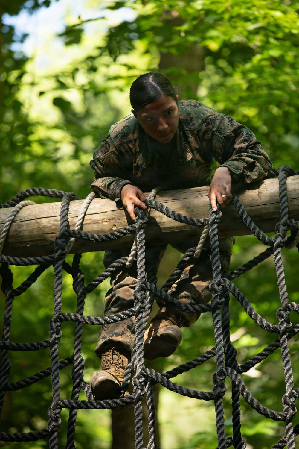 2nd Marine Logistics Group Improves Combat Readiness with Endurance Course