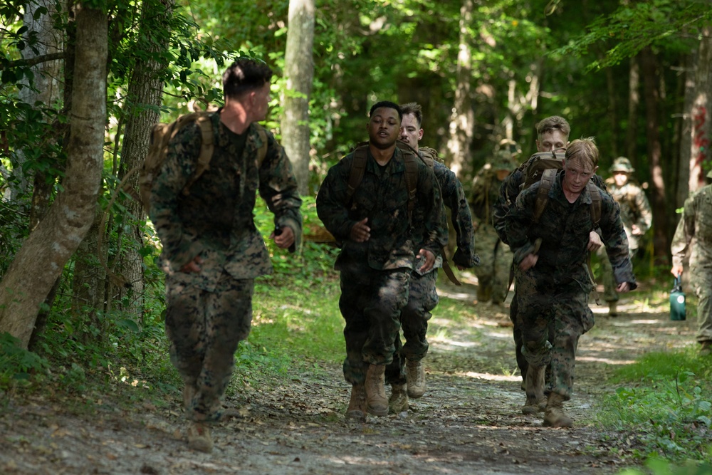 2nd Marine Logistics Group Improves Combat Readiness with Endurance Course