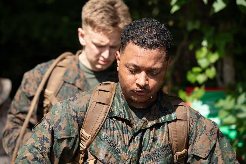 2nd Marine Logistics Group Improves Combat Readiness with Endurance Course