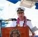 USS Carl M. Levin Holds Change of Command Ceremony