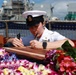 USS Carl M. Levin Holds Change of Command Ceremony