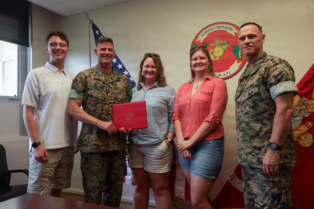 MCBH Commanding Officer Awarded Legion of Merit