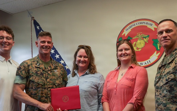 MCBH Commanding Officer Awarded Legion of Merit