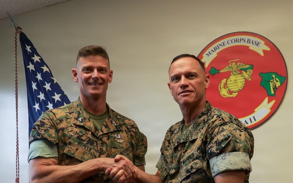 MCBH Commanding Officer Awarded Legion of Merit