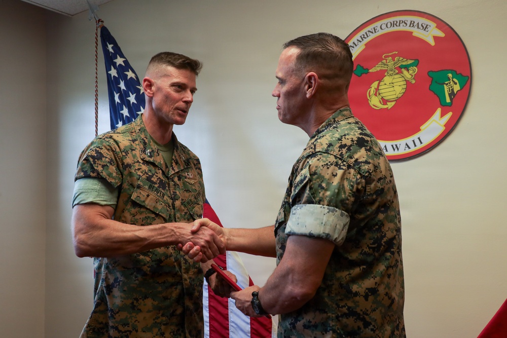 MCBH Commanding Officer Awarded Legion of Merit