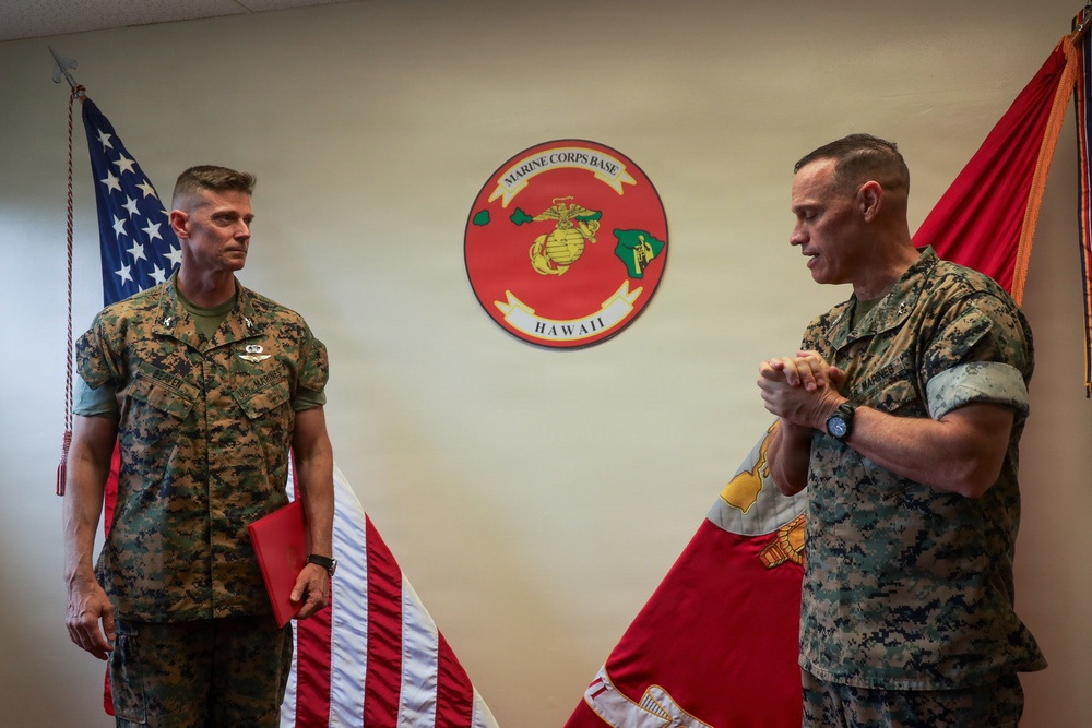 MCBH Commanding Officer Awarded Legion of Merit