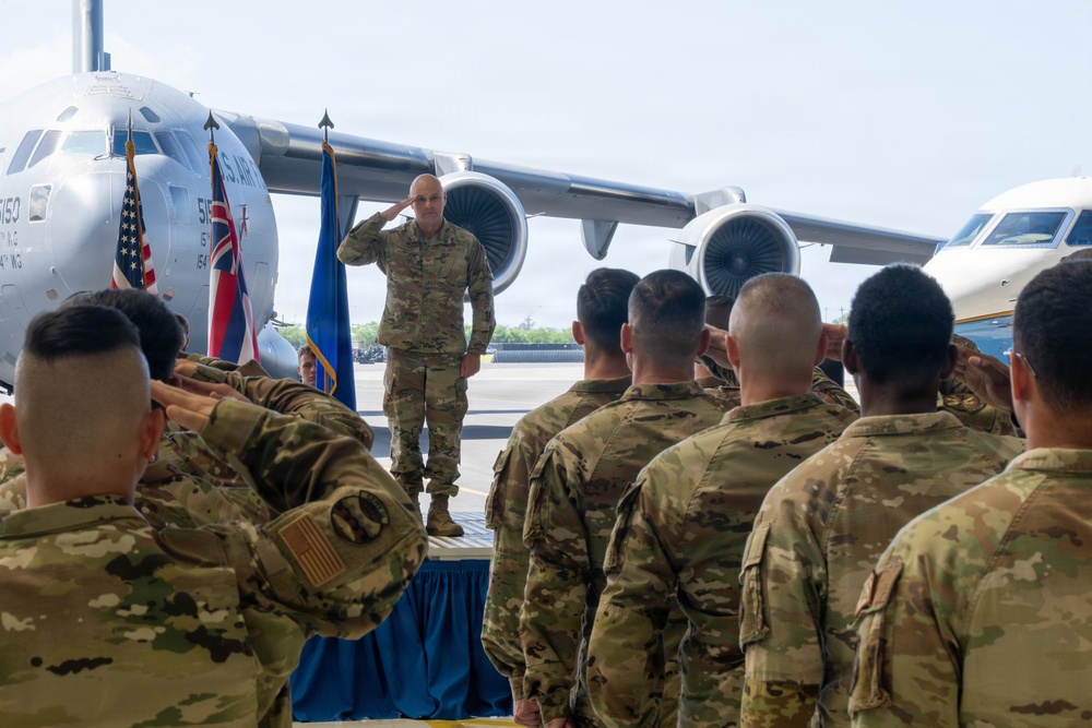 15th Maintenance Group Change of Command