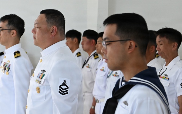 Japanese wreath laying ceremony at USS Arizona Memorial