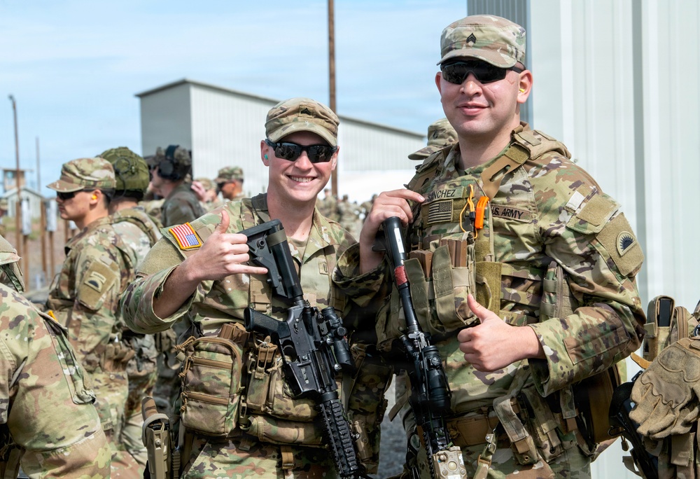 Rees Training Center hosts the annual Oregon National Guard Combat Marksmanship Match and Armed Forces Day