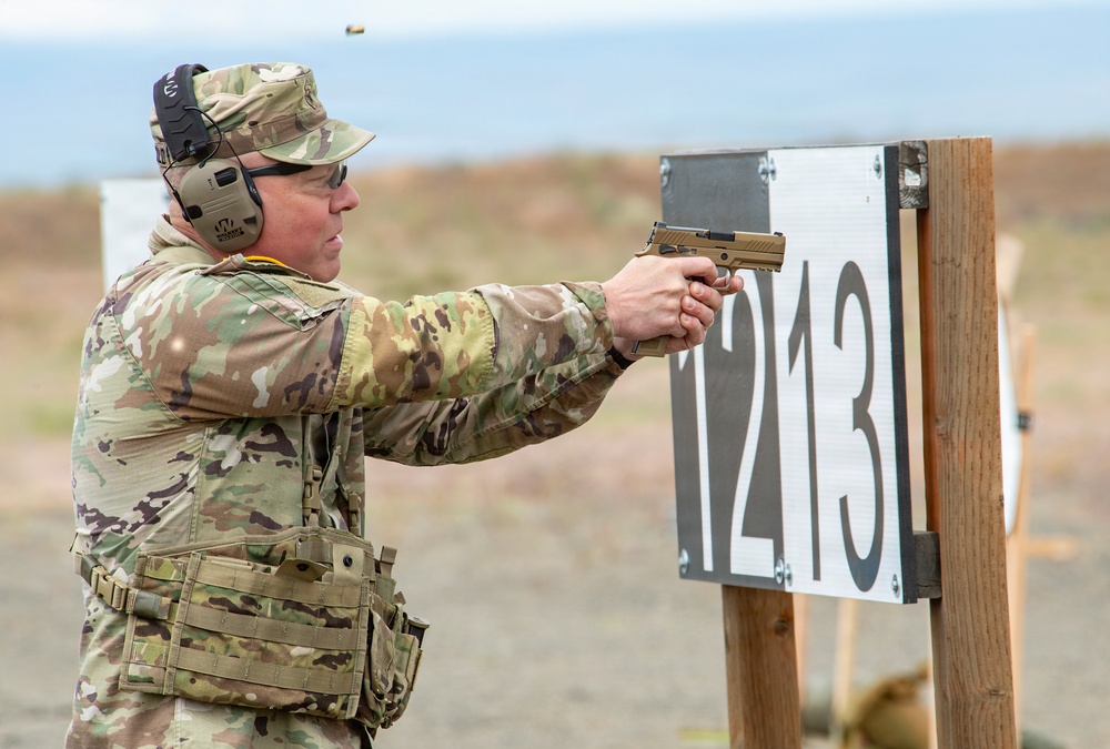 Rees Training Center hosts the annual Oregon National Guard Combat Marksmanship Match and Armed Forces Day