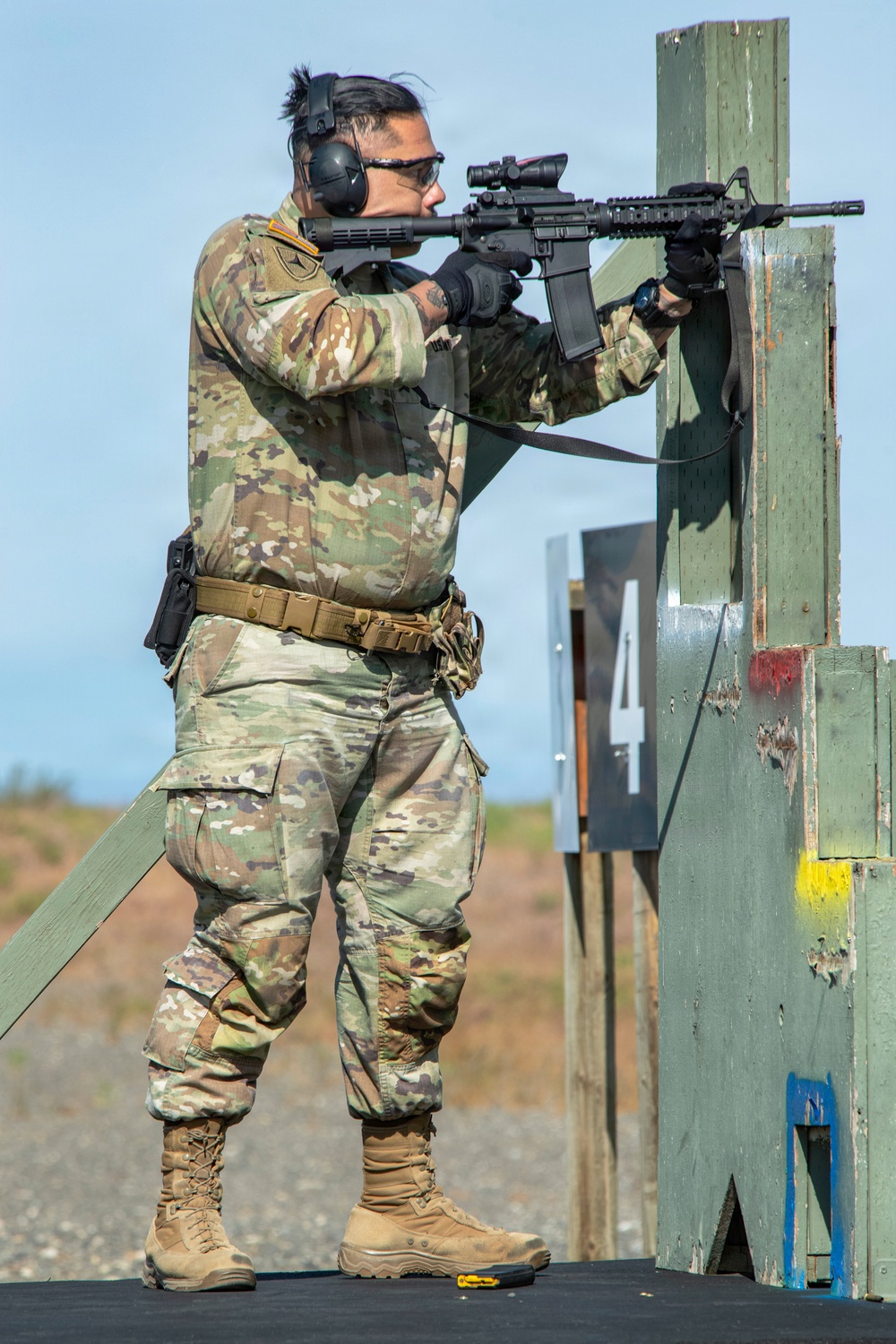 Rees Training Center hosts the annual Oregon National Guard Combat Marksmanship Match and Armed Forces Day