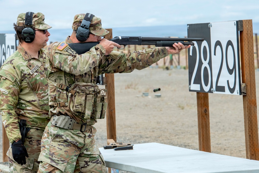 Rees Training Center hosts the annual Oregon National Guard Combat Marksmanship Match and Armed Forces Day
