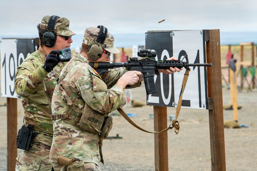 Rees Training Center hosts the annual Oregon National Guard Combat Marksmanship Match and Armed Forces Day