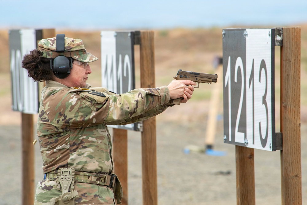 Rees Training Center hosts the annual Oregon National Guard Combat Marksmanship Match and Armed Forces Day