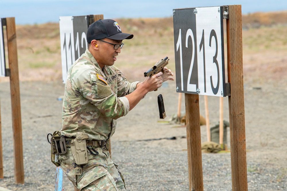 Rees Training Center hosts the annual Oregon National Guard Combat Marksmanship Match and Armed Forces Day