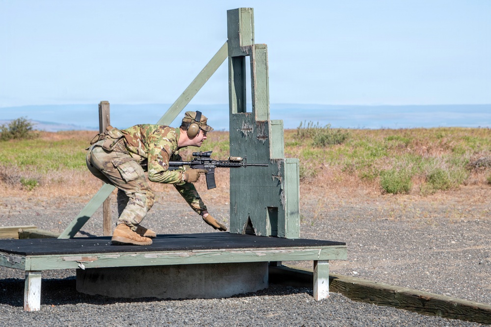 Rees Training Center hosts the annual Oregon National Guard Combat Marksmanship Match and Armed Forces Day