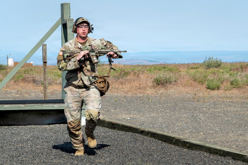 Rees Training Center hosts the annual Oregon National Guard Combat Marksmanship Match and Armed Forces Day