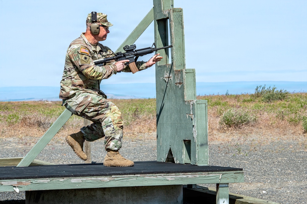 Rees Training Center hosts the annual Oregon National Guard Combat Marksmanship Match and Armed Forces Day