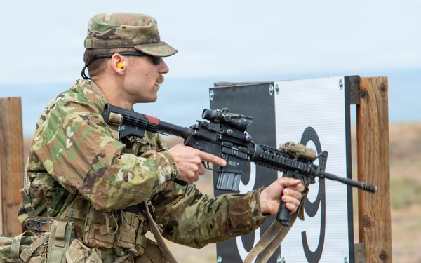 Rees Training Center hosts the annual Oregon National Guard Combat Marksmanship Match and Armed Forces Day