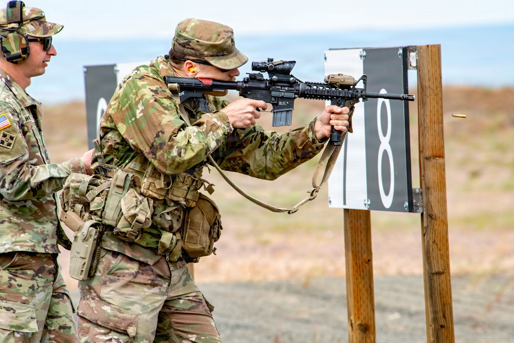 Rees Training Center hosts the annual Oregon National Guard Combat Marksmanship Match and Armed Forces Day