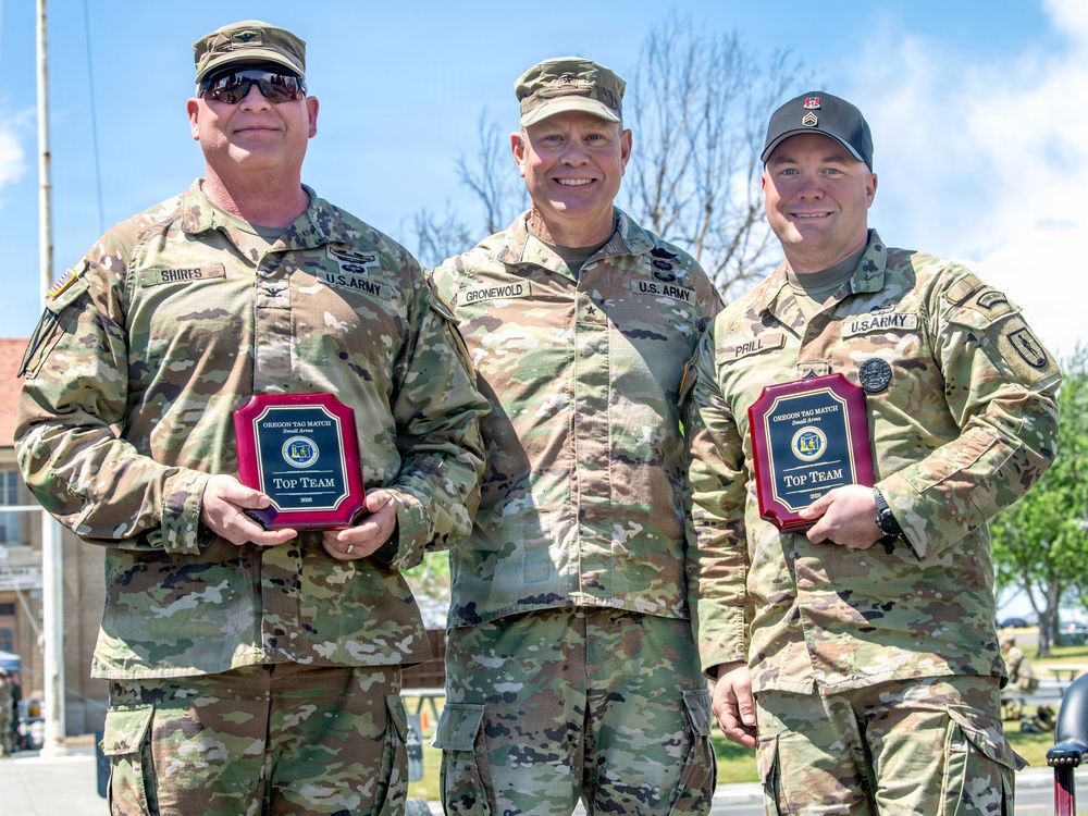 Rees Training Center hosts the annual Oregon National Guard Combat Marksmanship Match and Armed Forces Day