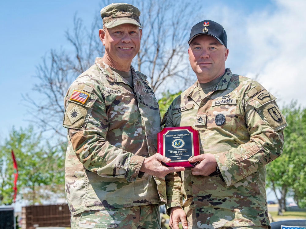 Rees Training Center hosts the annual Oregon National Guard Combat Marksmanship Match and Armed Forces Day