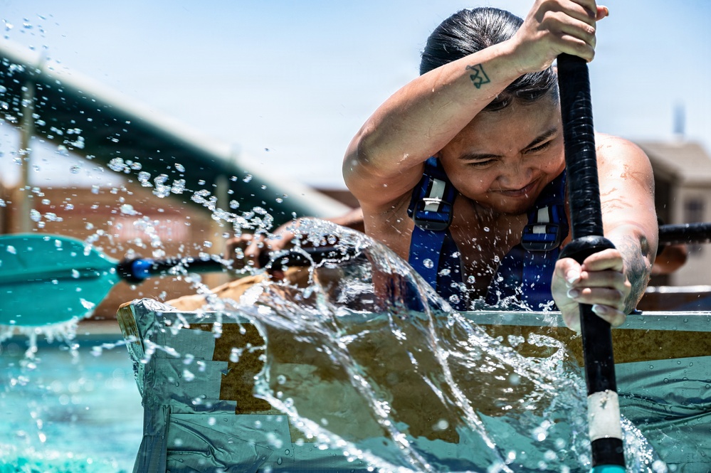 56th CES’s Annual Boat Regatta tests mission-ready engineering concepts