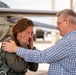 Children of fallen pilot return to Edwards