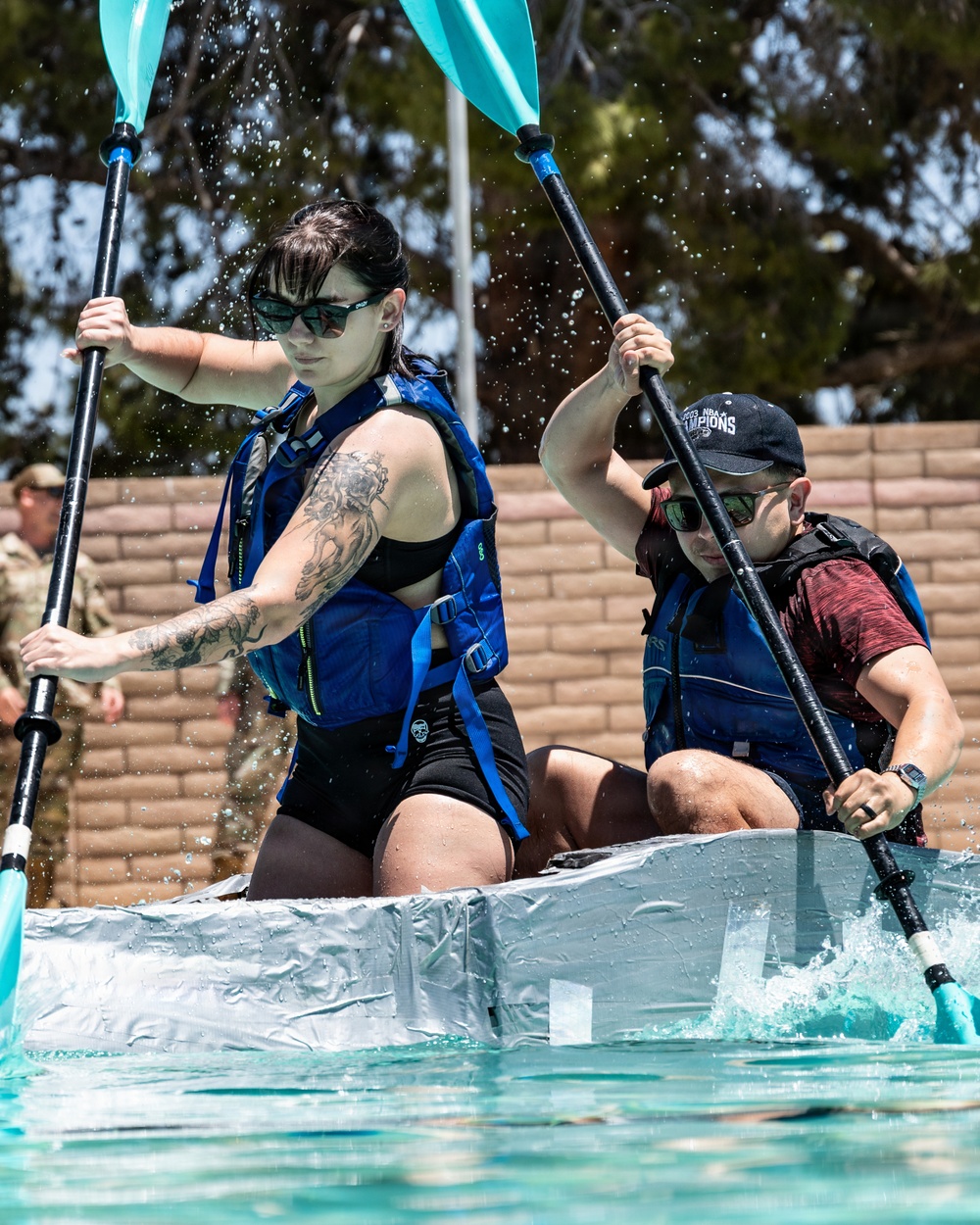 56th CES’s Annual Boat Regatta tests mission-ready engineering concepts