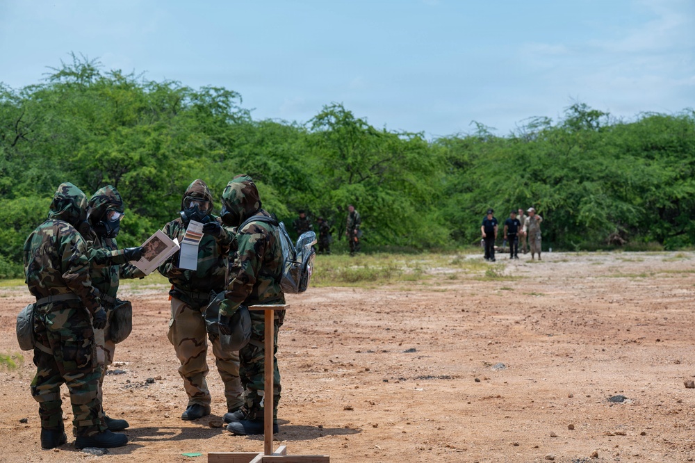 624th Regional Support Group executes "Readiness Rodeo" CBRN training event