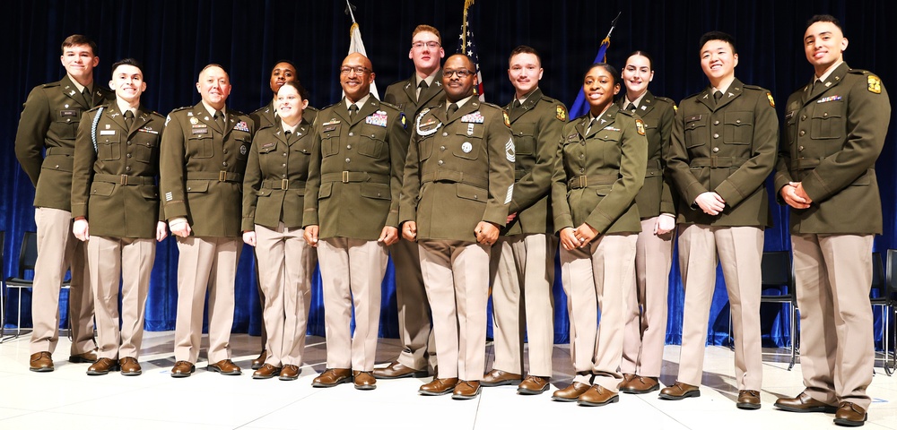 Illinois National Guard Leaders Welcome 10 New Second Lieutenants During Spring ROTC Commissioning Ceremonies