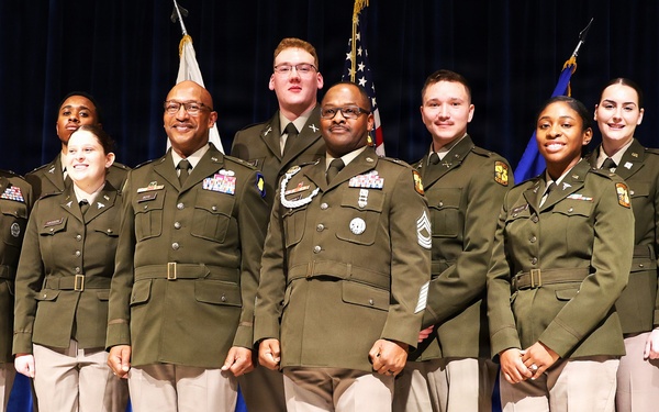 Illinois National Guard Leaders Welcome 10 New Second Lieutenants During Spring ROTC Commissioning Ceremonies