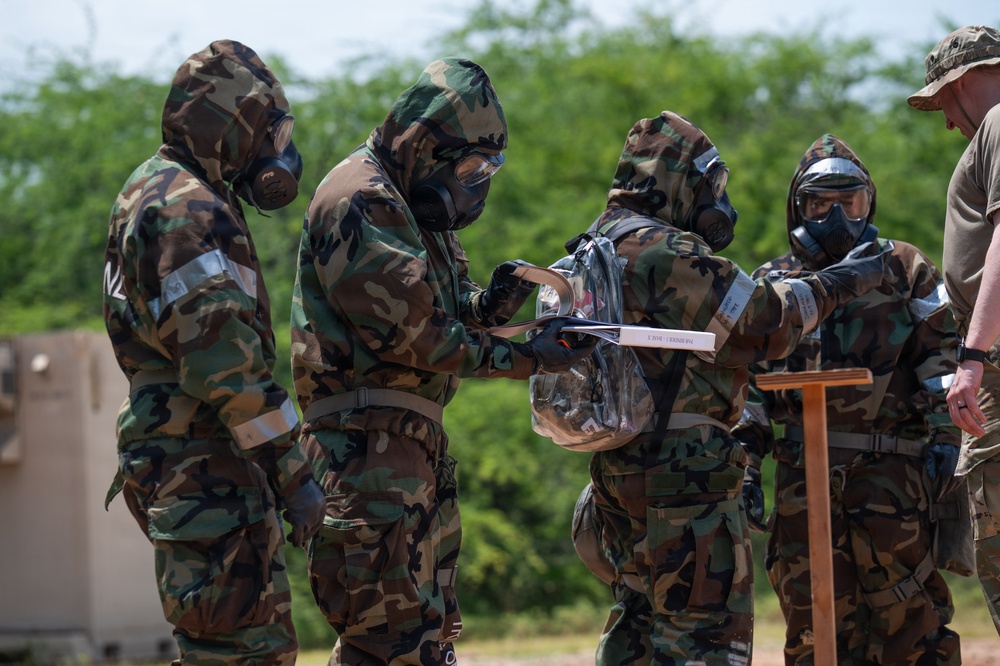 624th Regional Support Group executes "Readiness Rodeo" CBRN training event