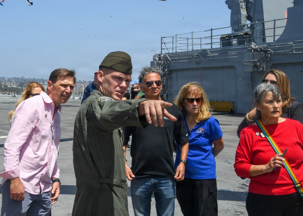 LA Fleet Week USS Essex Tour