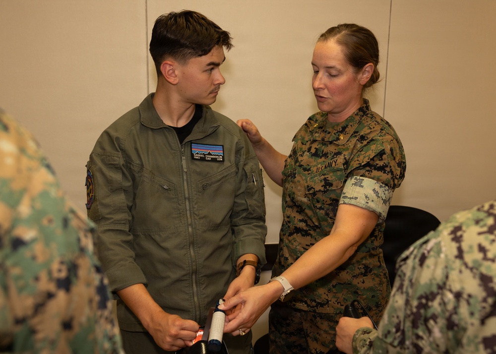 III Marine Expeditionary Force Medical Battalion hosts Emergency Airway Course