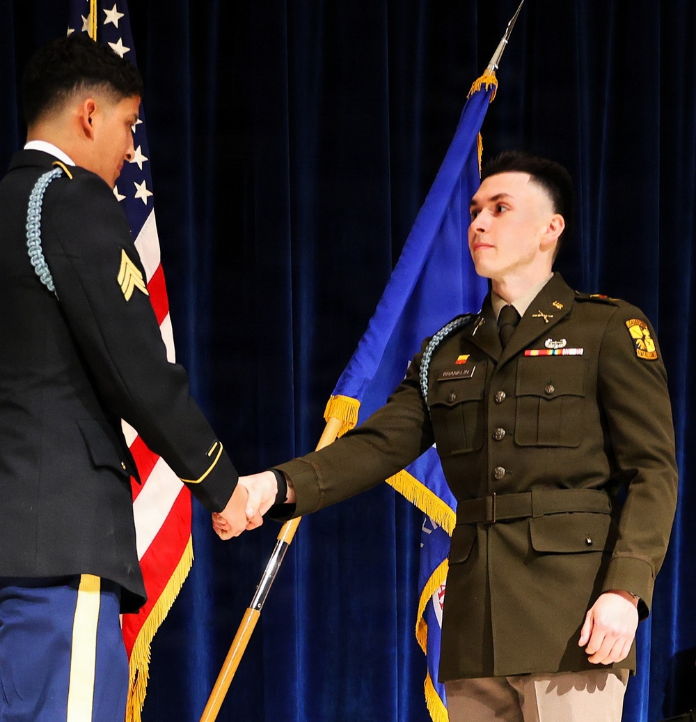 Illinois National Guard Leaders Welcome 10 New Second Lieutenants During Spring ROTC Commissioning Ceremonies