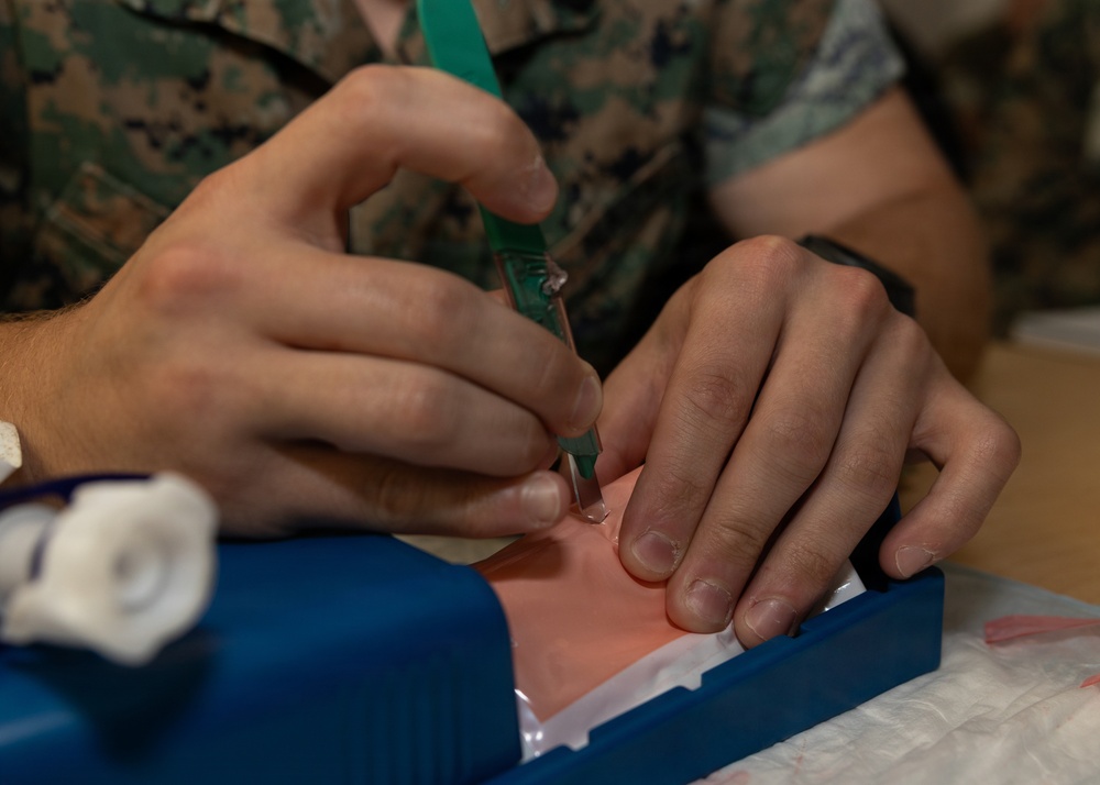 III Marine Expeditionary Force Medical Battalion hosts Emergency Airway Course