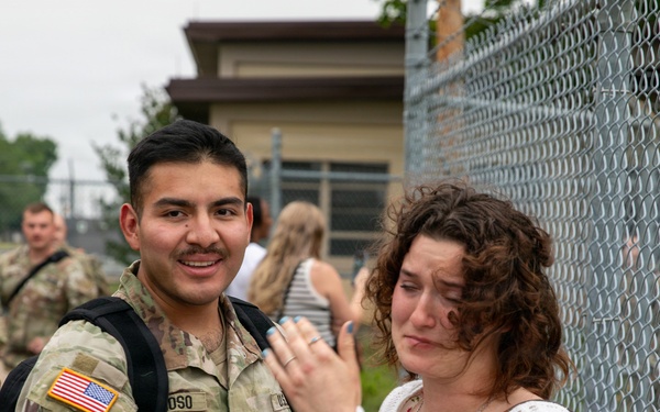 101st HHBN Soldiers return from Border Mission