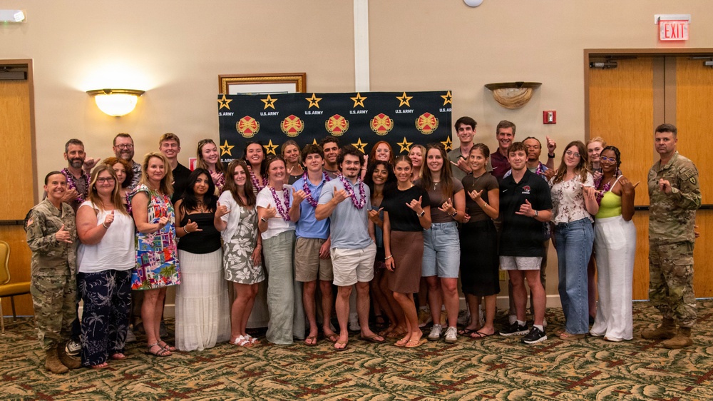 USAG Hawaii leaders engage university students during leadership discussion