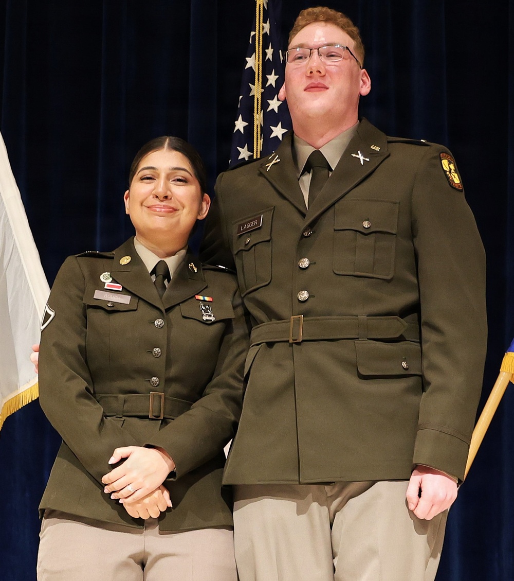 Illinois National Guard Leaders Welcome 10 New Second Lieutenants During Spring ROTC Commissioning Ceremonies