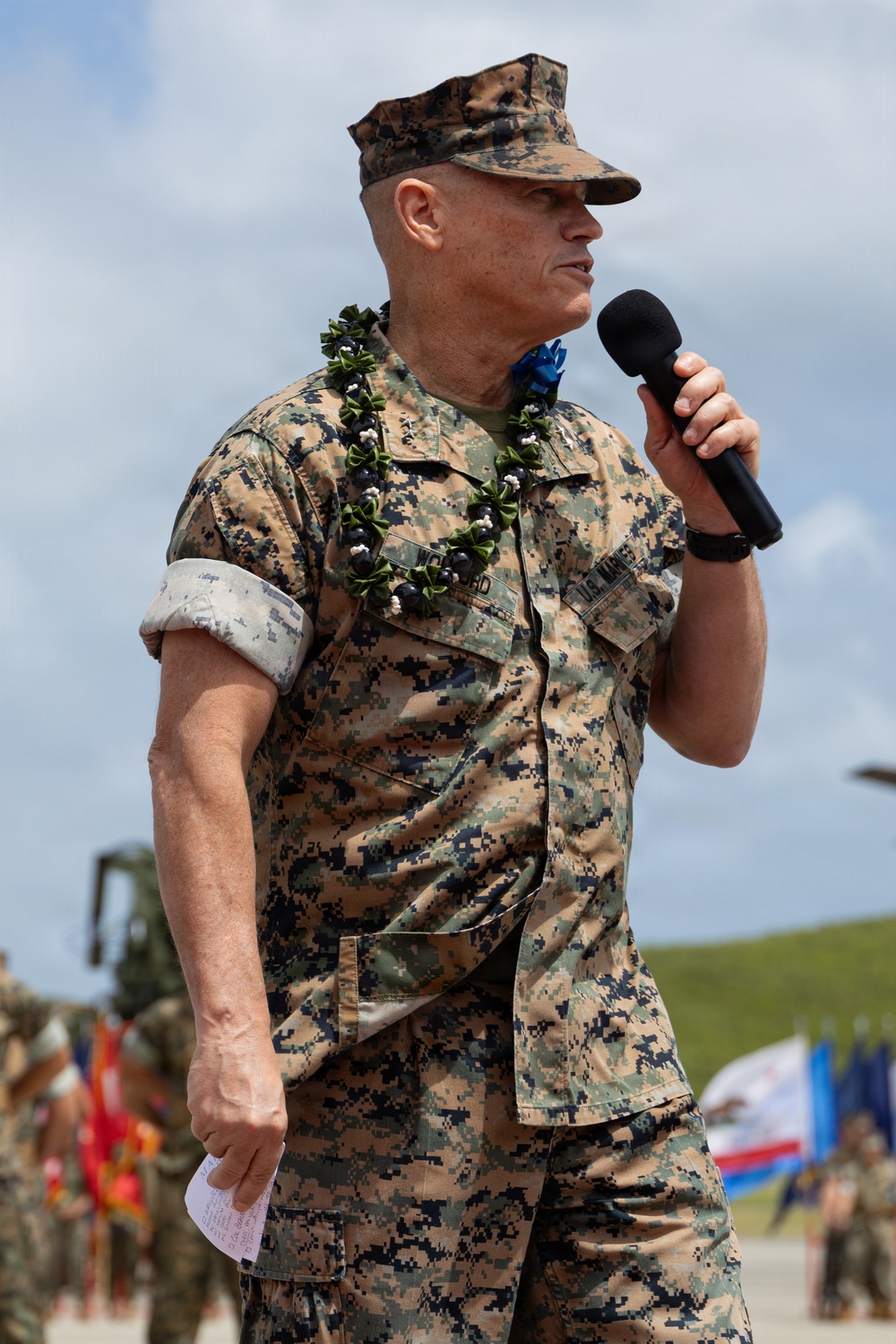 Marine Corps Base Hawaii Change of Command: Col. Jeremy Beaven relinquishes command of MCBH to Col. Stephen DeTrinis