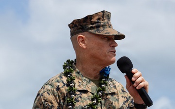 Marine Corps Base Hawaii Change of Command: Col. Jeremy Beaven relinquishes command of MCBH to Col. Stephen DeTrinis