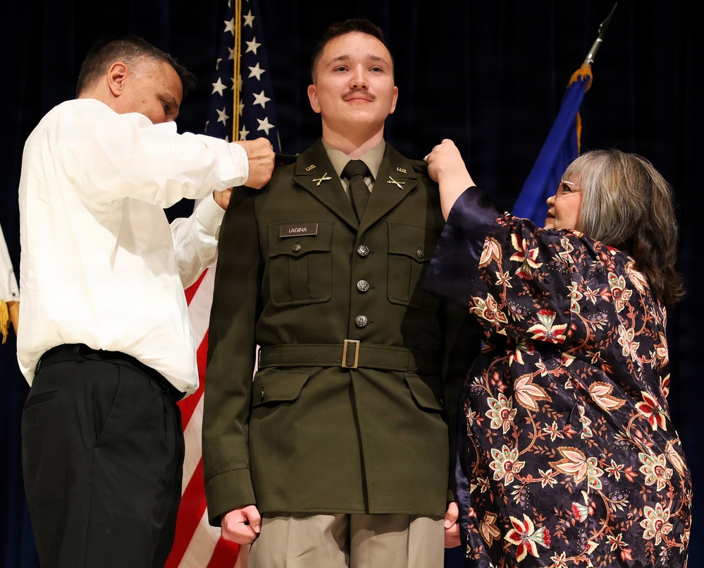 Illinois National Guard Leaders Welcome 10 New Second Lieutenants During Spring ROTC Commissioning Ceremonies