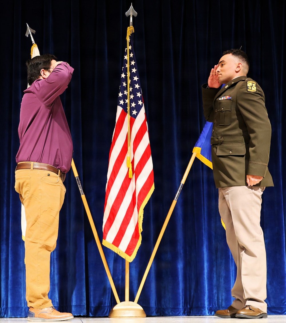 Illinois National Guard Leaders Welcome 10 New Second Lieutenants During Spring ROTC Commissioning Ceremonies