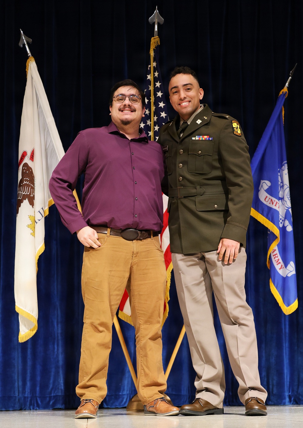 Illinois National Guard Leaders Welcome 10 New Second Lieutenants During Spring ROTC Commissioning Ceremonies