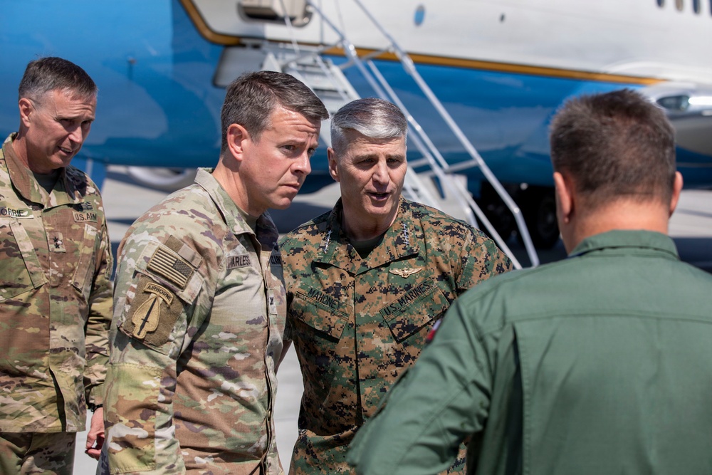 Vice Chairman of the Joint Chiefs of Staff visits rotational V Corps unit in Poland