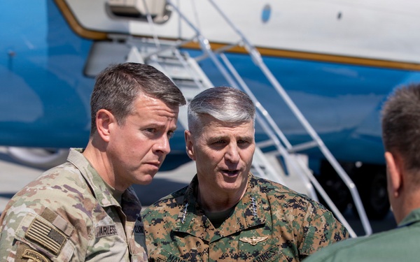 Vice Chairman of the Joint Chiefs of Staff visits rotational V Corps unit in Poland