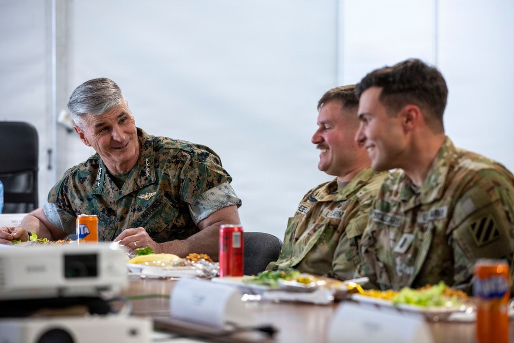 Vice Chairman of the Joint Chiefs of Staff visits rotational V Corps unit in Poland